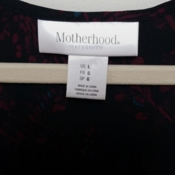 Motherhood Maternity Floral Dress - Picture 2 of 5